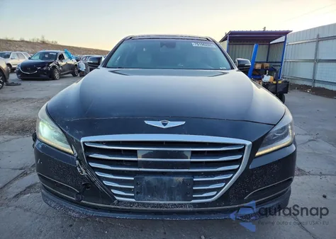 2015 Hyundai Genesis 3.8L from USA, damaged, VIN KMHGN4JE8FU100586